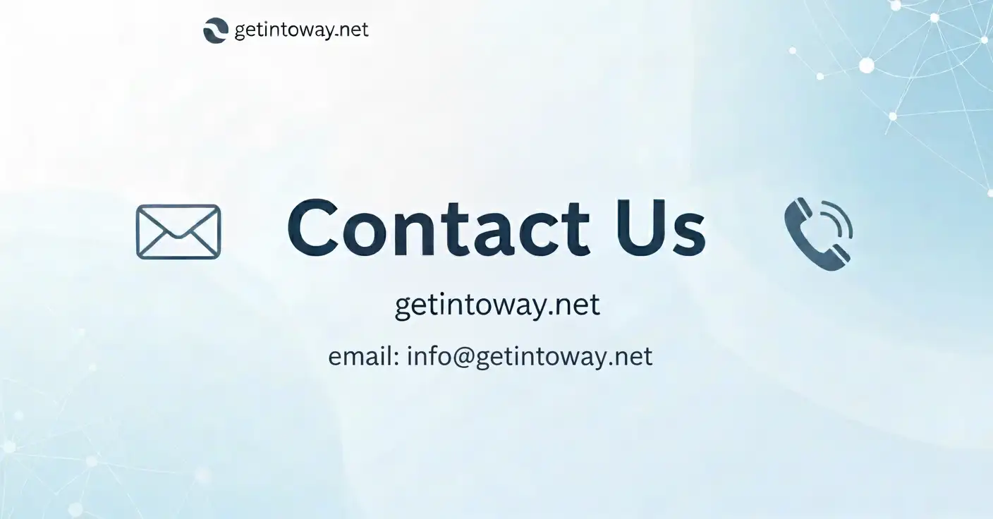 Contact us getintoway.net